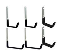 Crochets Pour Objets Lourds - Crochets Muraux De Garage, Crochets Muraux Robustes Crochets De Hangar | 6X Crochets Utilitaires Crochets De Garage, Crochets À Outils De Suspension Murale, Crochets