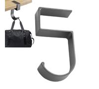 Crochets sous étagère, support pour sac à dos - Support pour casque en métal sans perçage | Support de casque pratique en d'aluminum sous l'étagère de bureau, pince multifonctionnelle sans pi