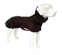 Croci Abrigo de Senderismo para Perros, Impermeable para Perros, MakaluLining, termorregulador, Negro, Talla 70 cm - 384 g