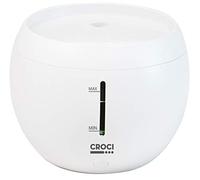 Croci Aqua, Fuente Para Perros Y Gatos, Indicador De Calidad Del Agua Tds, Sistema De Filtración Doble, Sensor De Nivel De Agua, Sensor De Cambio De Filtro, Silencioso, Capacidad 2L