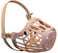 Croci Bozal Lupo M Bozal para perro de plástico y polipiel con protección en el hocico para control durante paseos.
