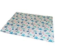 Croci Breeze Whales - Alfombrilla de refrigeración para Perros y Gatos, refresca a tu Mascota sin ayudas adicionales como Corriente eléctrica o Agua y sin Necesidad de gasto, 90 x 50 cm, 3700 g
