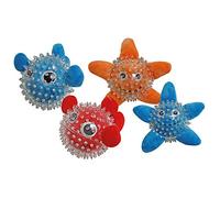 Croci C6198789 Juego para Perros Pelota Goma TPR Seaside