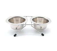 Croci C6FK3080 Soporte de Acero para Tazones