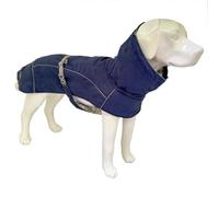 Croci C7081980 Senderismo K2 - Abrigo Impermeable y termorregulador para Perros (40 cm), Color Azul Oscuro