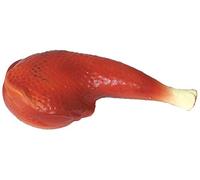Croci Chicken Leg Vinyl Dog Game Juego para Perros en Vinilo Pierna de Pollo, 18 cm