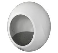 Croci Domus - Casa Para Gatos De Interior 43 X 45,5 Cm - Casa Para Gatos Cerrada, Automática, Inteligente Y Relajante Gracias A La Cama Con Temperatura Ajustable Y 5 Sonidos Relajantes Integrados