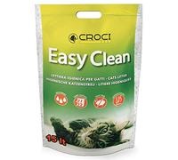 Croci Easy Clean - Arena Para Gatos De Silicona - Arena Para Gatos En Cristales De Silicona - Arena Para Gatos De Alta Absorción Y Fácil De Limpiar, 15 Lt