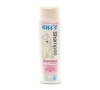Croci Gill'S Champú para perros White Cloud – pelo claro y largo, suave y esponjoso – 200 ml