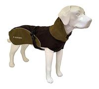Croci Hiking - Abrigo Impermeable para Perros, Forro termorregulador, Nanga Black, Talla 55 cm - 381 g