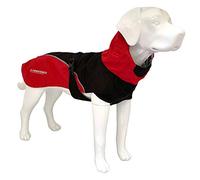 Croci Hiking - Abrigo Impermeable para Perros, Forro termorregulador, Nanga Red, Talla 35 cm - 194 g