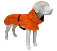 Croci Hiking - Abrigo Impermeable para Perros, Makalu, Forro termorregulador, Color Naranja, Talla 80 cm - 385 g