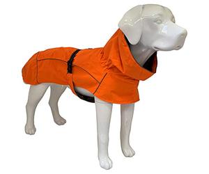 Croci Hiking - Abrigo Impermeable para Perros, Makalu, Forro termorregulador, Naranja, 90 cm