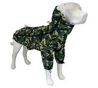 Croci Hiking Impermeable para Perros, portátil, Go Camuflaje, Talla 40 cm - 195 g