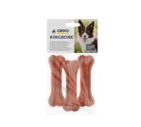 CROCI - Hueso para Perro King Bacon 13 cm, 60 g, 3 Piezas, Lote de 12