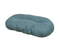Croci Hydro - Cojín Ovalado para Perro, Impermeable, extraíble, Lavable, fácil de Limpiar, Color petróleo, 61 x 40 cm