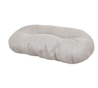 Croci Hydro - Cojín Ovalado para Perro, Impermeable, Impermeable, Tejido Lavable fácil de Limpiar, Beige, 87 x 57 cm