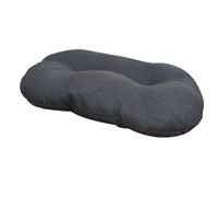 Croci Hydro - Cojín Ovalado para Perro, Impermeable, Impermeable, Tejido Lavable fácil de Limpiar, Gris, 61 x 40 cm
