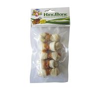 Croci King Bone Dog Chew Reward, Hueso de Jamón para Perros, Palillo de Limpieza de Dientes, 5 Piezas, 6 cm