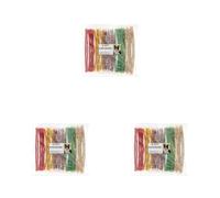 Croci King Bone Munchy - Barritas de Hueso para Perros, de Piel de Vacuno Natural, para la Limpieza de los Dientes, 12,5 cm, 25 Unidades (Paquete de 3)