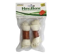 Croci King Hueso para Perro con salmón 11 cm 2 Piezas