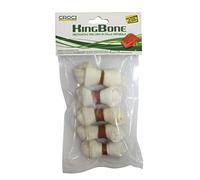 Croci King Hueso para Perro con salmón 6 cm 5 Piezas