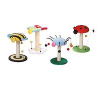 CROCI Lucky Bug Mix Temas Gato rascador, 35 x 35 x 47 cm