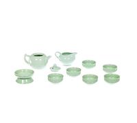 Croci Porcelana Verde Celadon Set 9 Piezas