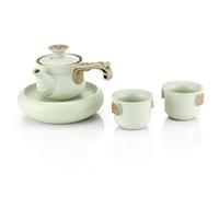 Croci Set de Porcelana Naturaleza RU con Soporte 4 Piezas