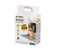 Croci Super Nappy - Alfombrilla Ultra Absorbente, 57x84 cm, 60 Unidades