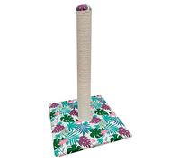 Croci Tropical High - Rascador Alto de Columna de 62 cm para Gatos Adultos Grandes y pequeños, rascador de árbol, Accesorios y Juegos para los Animales, Juguete Relajante para Gatos
