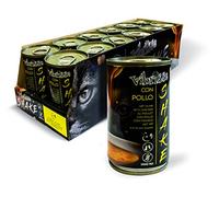 Croci Vibrisse Shake - Comida húmeda para Gatos con Pollo, alimento complementario hidratante para Gatos, 12 x 135 g, 1620 ml