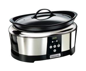 Crock-Pot SCCPBPP605 Olla de Cocción Lenta Digital 5.7L Plata