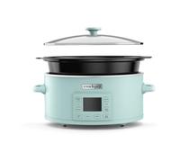 Crock-Pot TimeSelect, olla de cocción lenta de 5,6 L, para más de 7 personas (CSC121X)