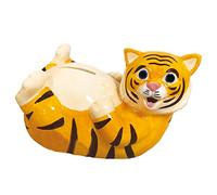 Crockery Critters Hucha - Tigre de Deluxebase. Lindos Animales en Forma de huchas Originales para niños y Adultos