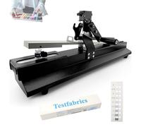 Crockmeter para pruebas de solidez del color, probador de frotamiento manual, probador de solidez del color con cabezal de fricción de 16 mm, diseño de doble rodamiento