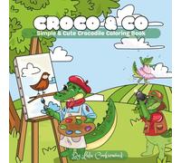 CROCO & Co: Simple & Cute Crocodile Coloring Book