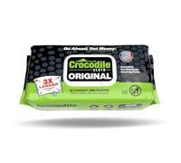 Crocodile Cloth Toallitas de limpieza originales, toallitas resistentes para manos y herramientas multisuperficie, a base de agua, seguras para la piel, 100 unidades, 15 x 10 pulgadas