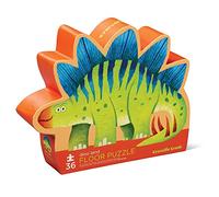 Crocodile Cr ino Land - Rompecabezas de 36 Piezas con Caja de Forma Resistente para Almacenamiento, tamaño Completo Grande de 20 x 27 Pulgadas, diseñado para niños a Partir de 3 años