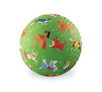 Crocodile Creek - Balón Playground 18cm Les Cachorros - Juguete exterior e interior para niños de 3 años+ - Goma resistente, superficie texturizada, juego activo e imaginación
