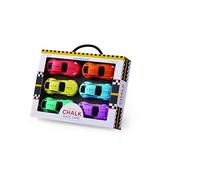 Crocodile Creek Sidewalk Chalk - Juego de arte exterior para niños a partir de 3 años - Fomenta la creatividad, la diversión y el juego al aire libre - Juguetes ideales para parque infantil - Incluye