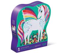 Crocodile Creek - Unicorn Dreams - Rompecabezas de piso de 36 piezas con caja resistente para almacenamiento Tama o completo grande de 20 x 27 Di