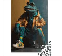 Crocodile Dancer Puzzle Imposible,desafío for Adults Entretenimiento Creativo 1000 Piezas Obra De Arte De Juego De para Adultos, Regalos A Partir De 14 Años 1000pcs (75x50cm)