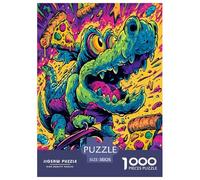 Crocodile Puzzles Imposible, Juego Educativo 1000 Piezas para Adultos Y Niños, Regalos A Partir De 12 Años 38x26cm/1000pcs
