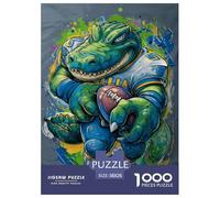 Crocodile Puzzles Imposible, Juego Educativo 1000 Piezas para Adultos Y Niños, Regalos A Partir De 12 Años 38x26cm/1000pcs