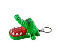 Crocodile Teeth Toy Game - 2.83in Bite Finger Dentist Toy | ABS Animal Biting Game - Funny Alligator Shark Hippo Teeth Prank Toiea Keychain Stress Relief Toies For Kids Play Use
