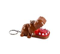 Crocodile Teeth Toy Game - 2.83in Bite Finger Dentist Toy | ABS Animal Biting Game - Funny Alligator Shark Hippo Teeth Prank Toiea Keychain Stress Relief Toies For Kids Play Use