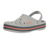 Crocs 11016-01U-M7W9 Crocandas de cocodrilo para unisex, gris claro y marina-Size Men 7 y Women 9
