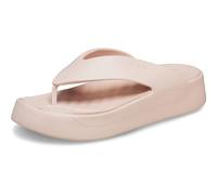 Crocs Mujer Getaway Platform Flip Chancla de dedo, Quartz, 37/38 EU