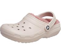 Crocs Zuecos clásicos unisex con forro para adultos, Cuarzo, 14 Women/12 Men